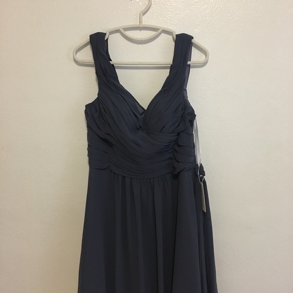 Tulle and Chantilly Maxi Dress Bridesmaid Dress Formal Wedding Size 6/8 - Picture 7 of 13